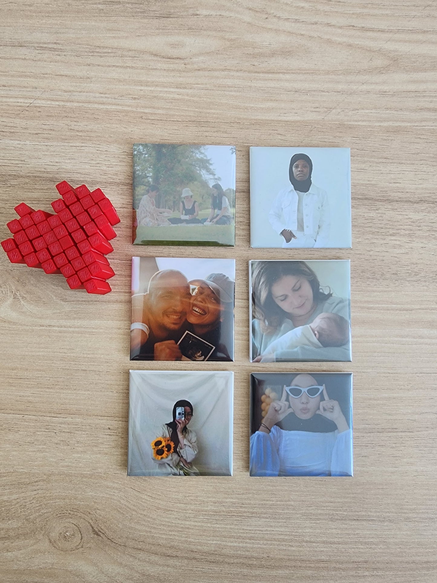 6 Magnetic Photos